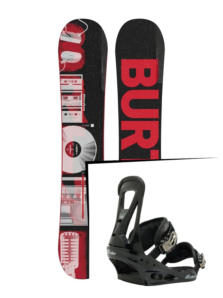 Burton Set: Descendant Wide 2016 + Burton Freestyle - Bild 1