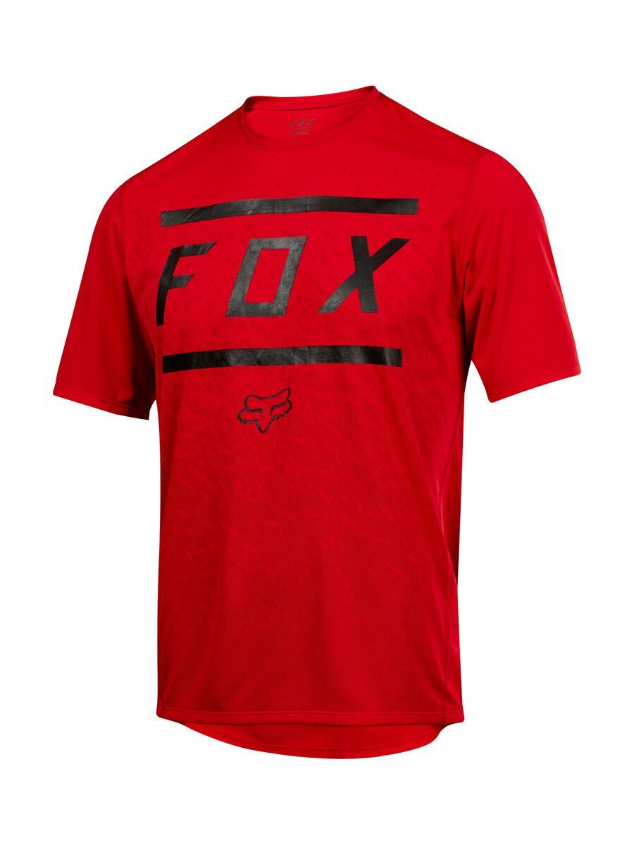 Fox Ranger SS Bars Jersey, bright red - Bild 1