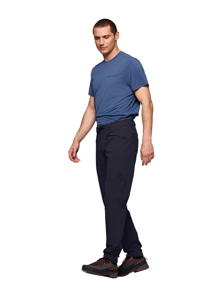 Norrona femund flex1 tech Pants M's, caviar black - Bild 5