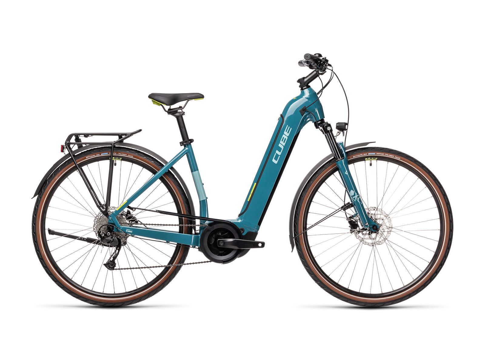 Cube Touring Hybrid ONE 400 Easy Entry, blue´n´green - Bild 1