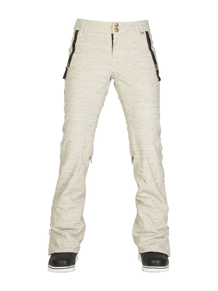 686 Womens After Dark Pant, ivory lattice - Bild 1