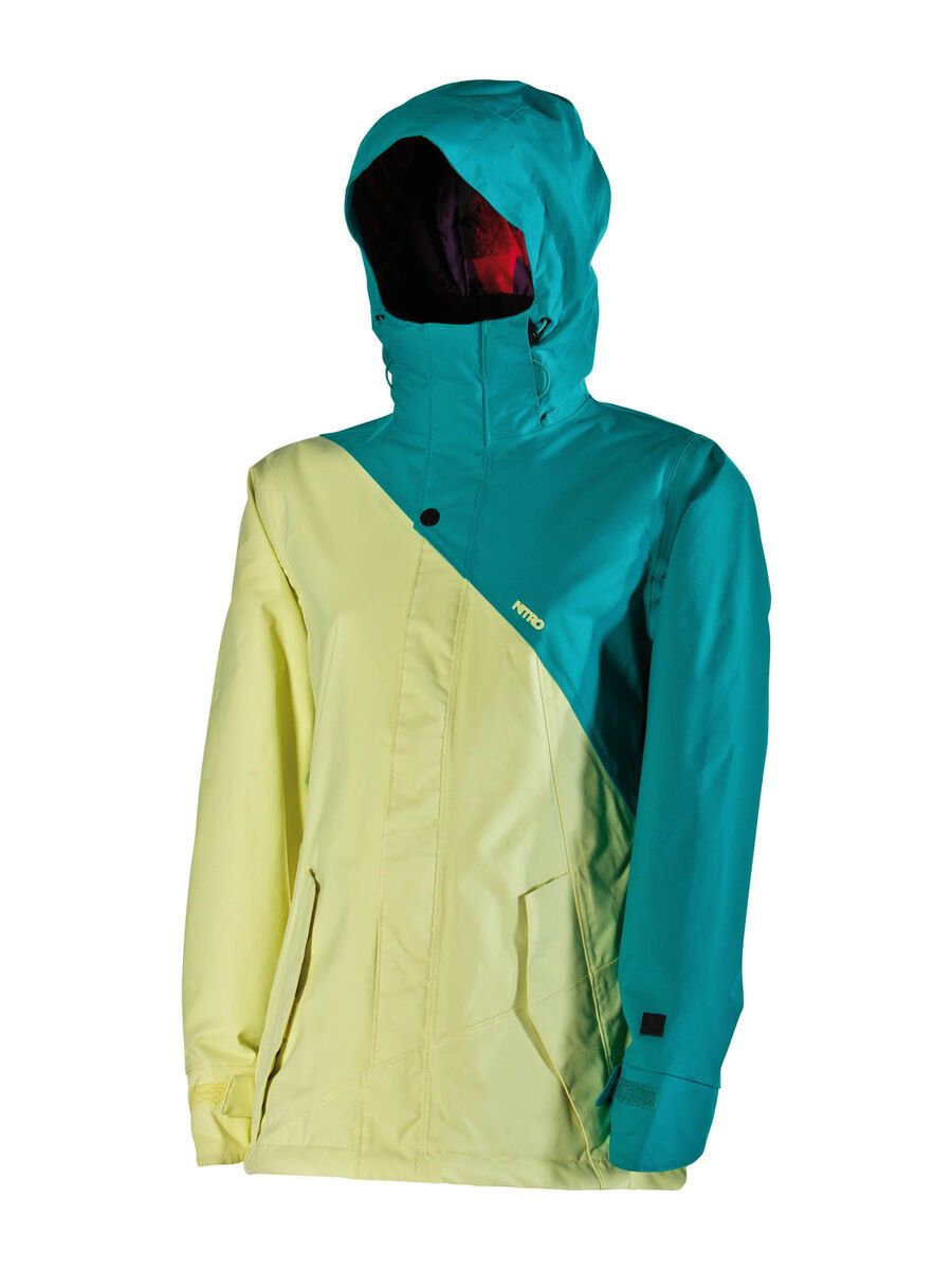 Nitro Siren Jacket, Turq Twill/Lemonade Twill - Bild 1