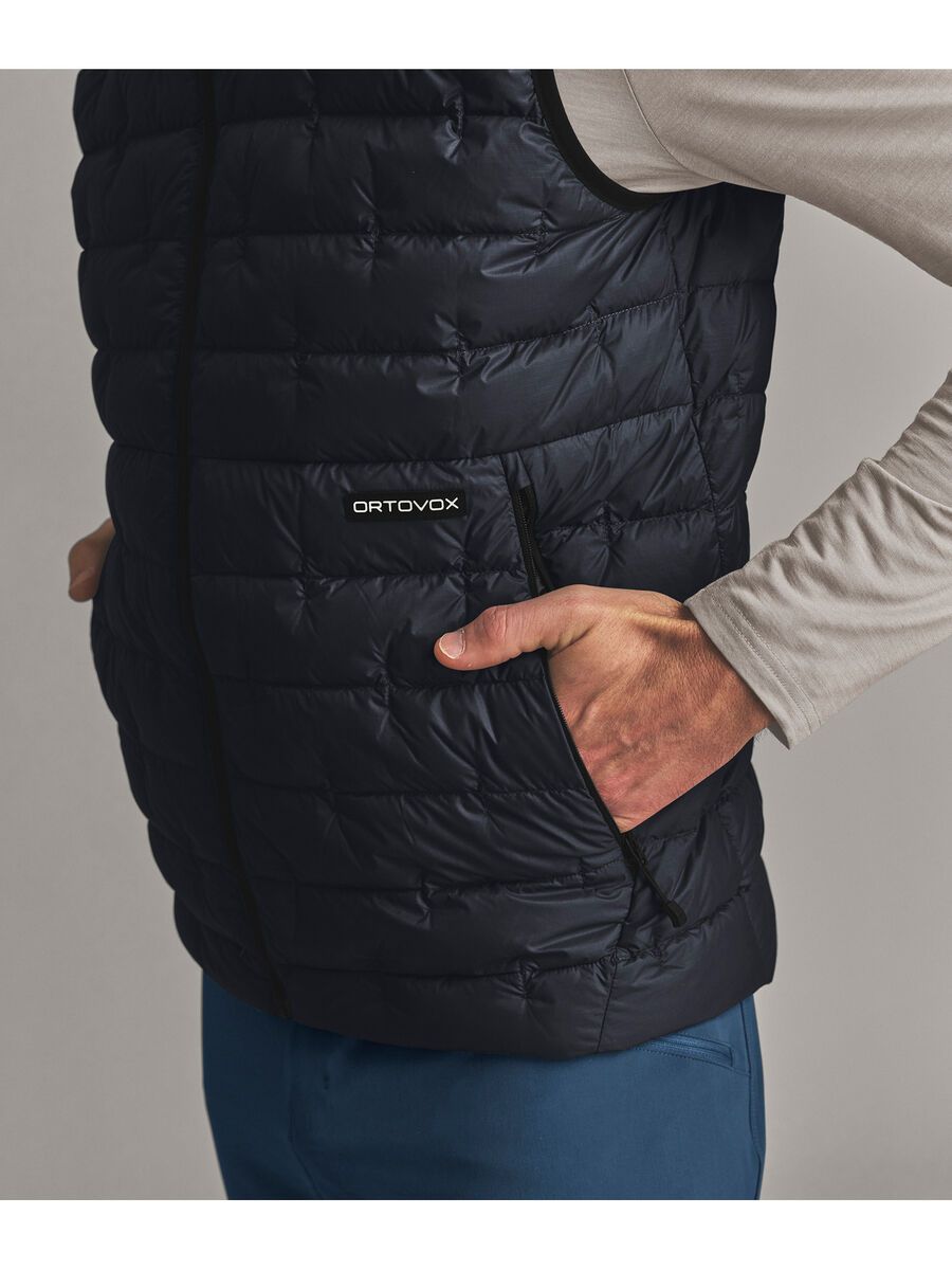 Ortovox DownWool 180 Vest M, black raven - Bild 3