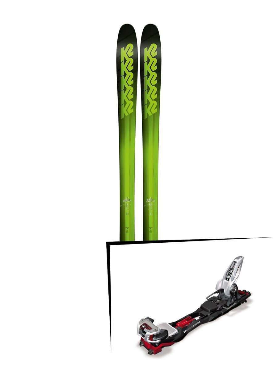 Set: K2 SKI Pinnacle 95 2018 + Marker Baron EPF 13 black/white/red - Bild 1