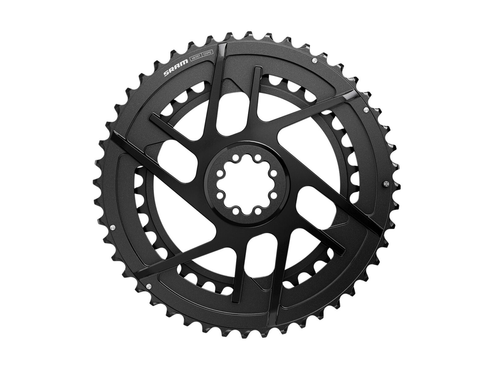 SRAM Rival 2x Kettenblatt-Kit - 12-fach, black - Bild 1