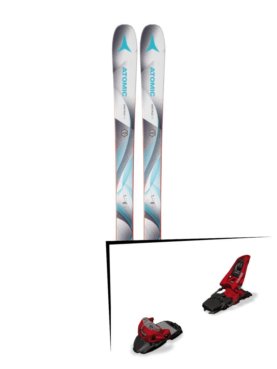 Set: Atomic Vantage 85 W 2018 + Marker Squire 11 red - Bild 1
