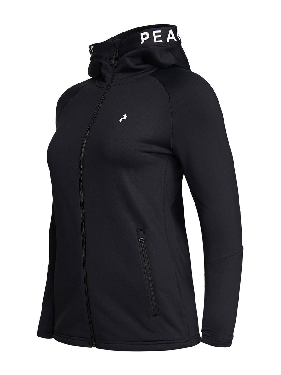 Peak Performance W Rider Zip Hood, black - Bild 3