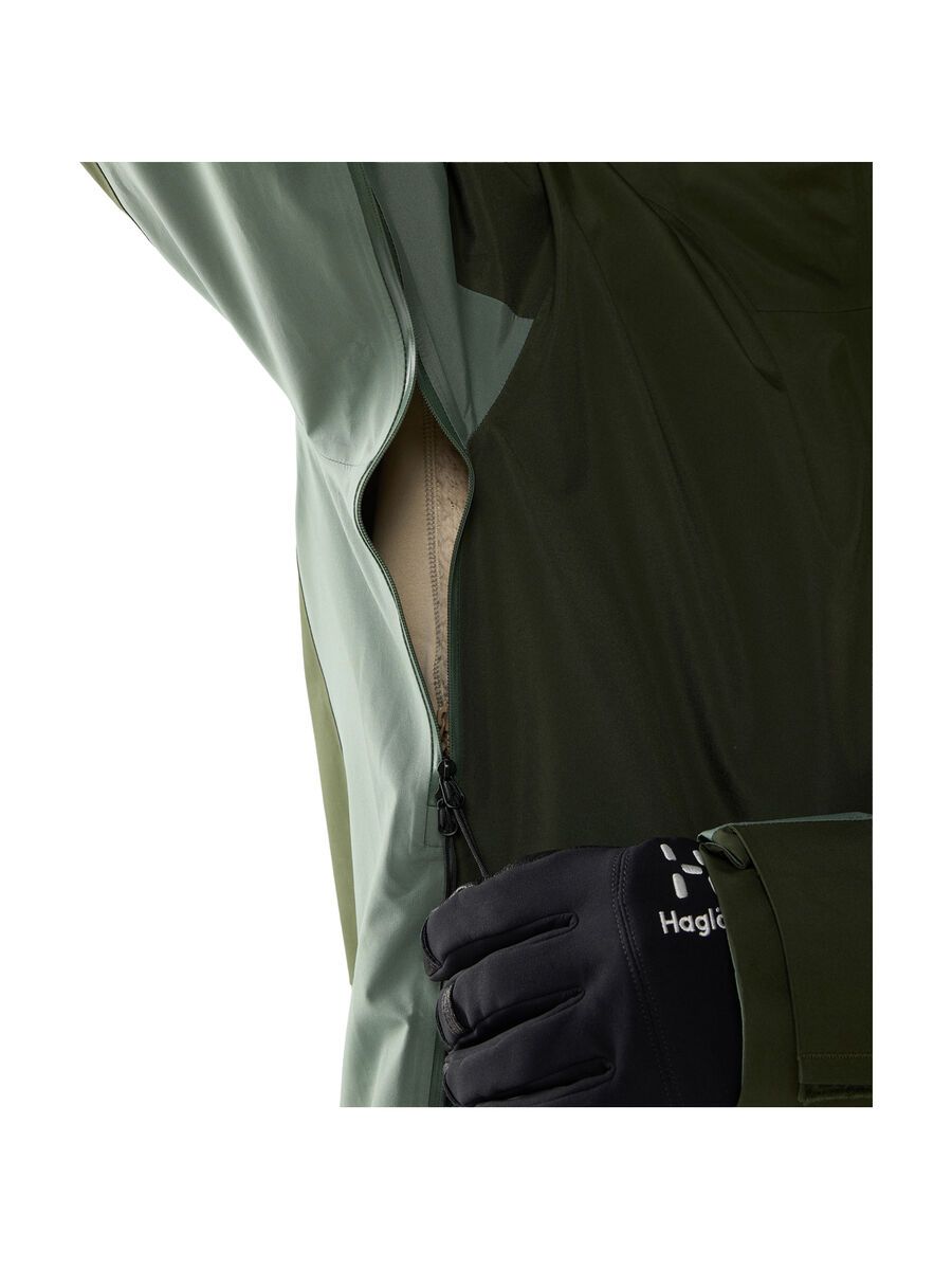 Haglöfs Alper Proof Jacket Men, seaweed green/chlorophyll green - Bild 7