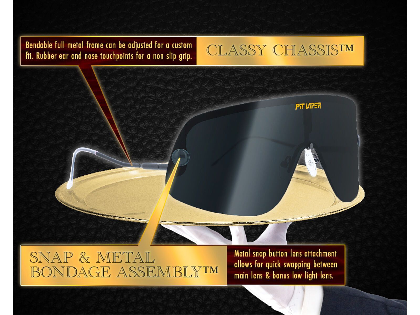 Pit Viper The Limousine, The Exec Polarized / Smoke - Bild 9