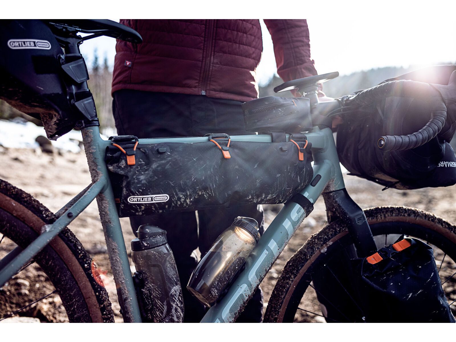 ORTLIEB Frame-Pack RC Toptube 3 L, dark sand - Bild 19