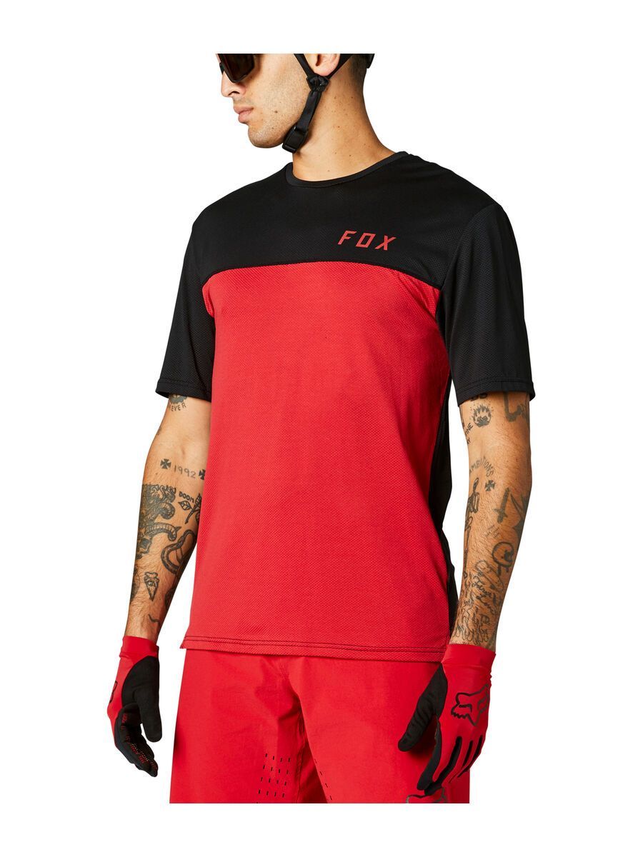 Fox Flexair Delta SS Jersey, chili - Bild 3