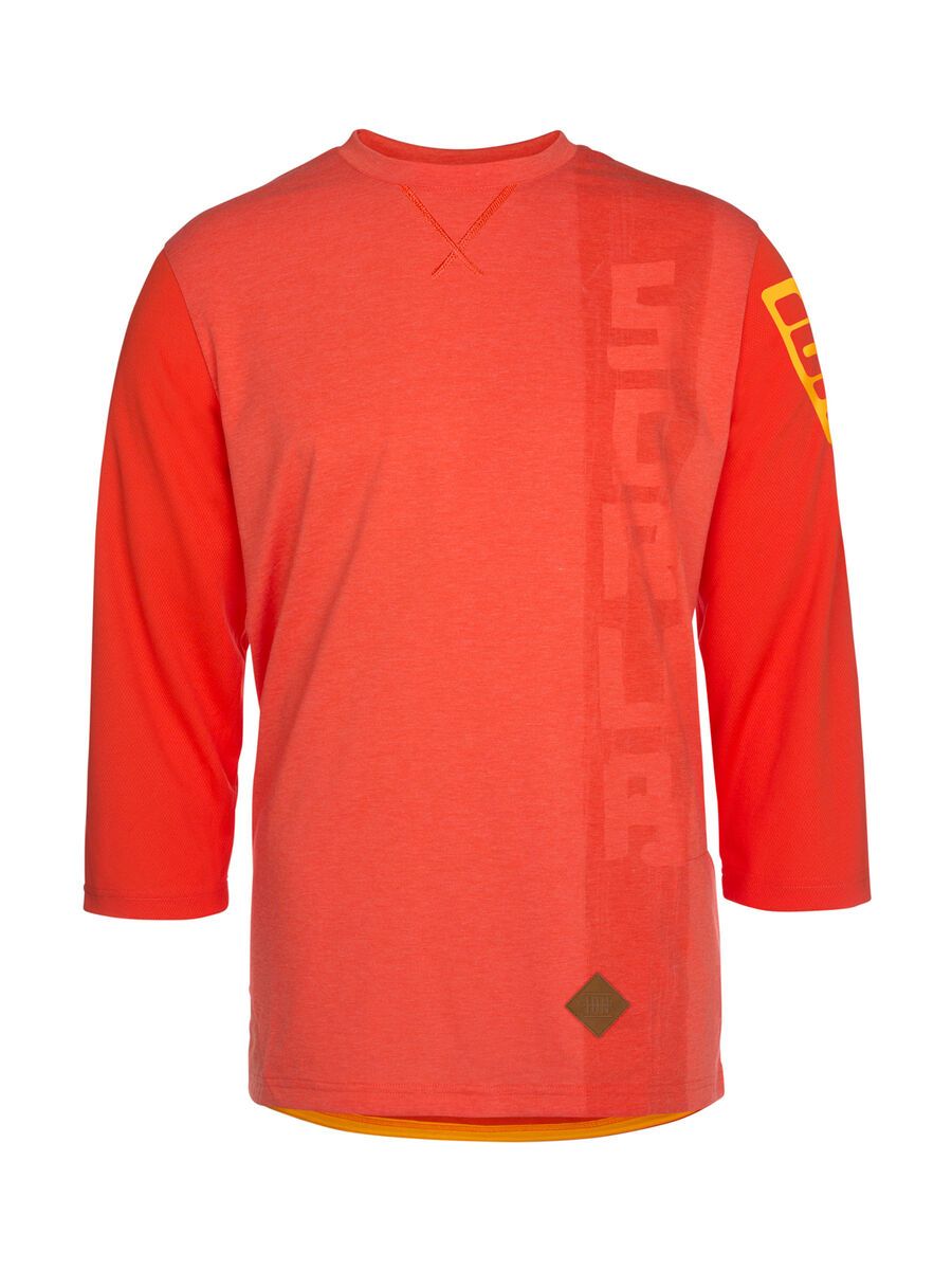 ION Tee LS ¾ Helium, fiesta red - Bild 1
