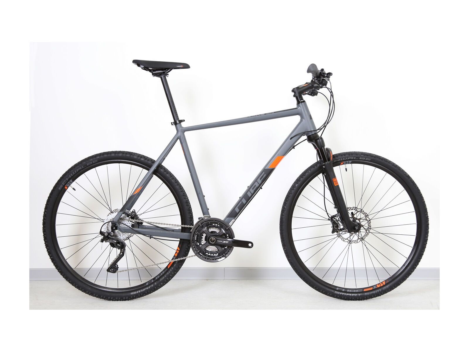 *** 2. Wahl *** Cube Cross EXC 2019, grey´n´orange - Fitnessbike | Größe 58 cm - Bild 2
