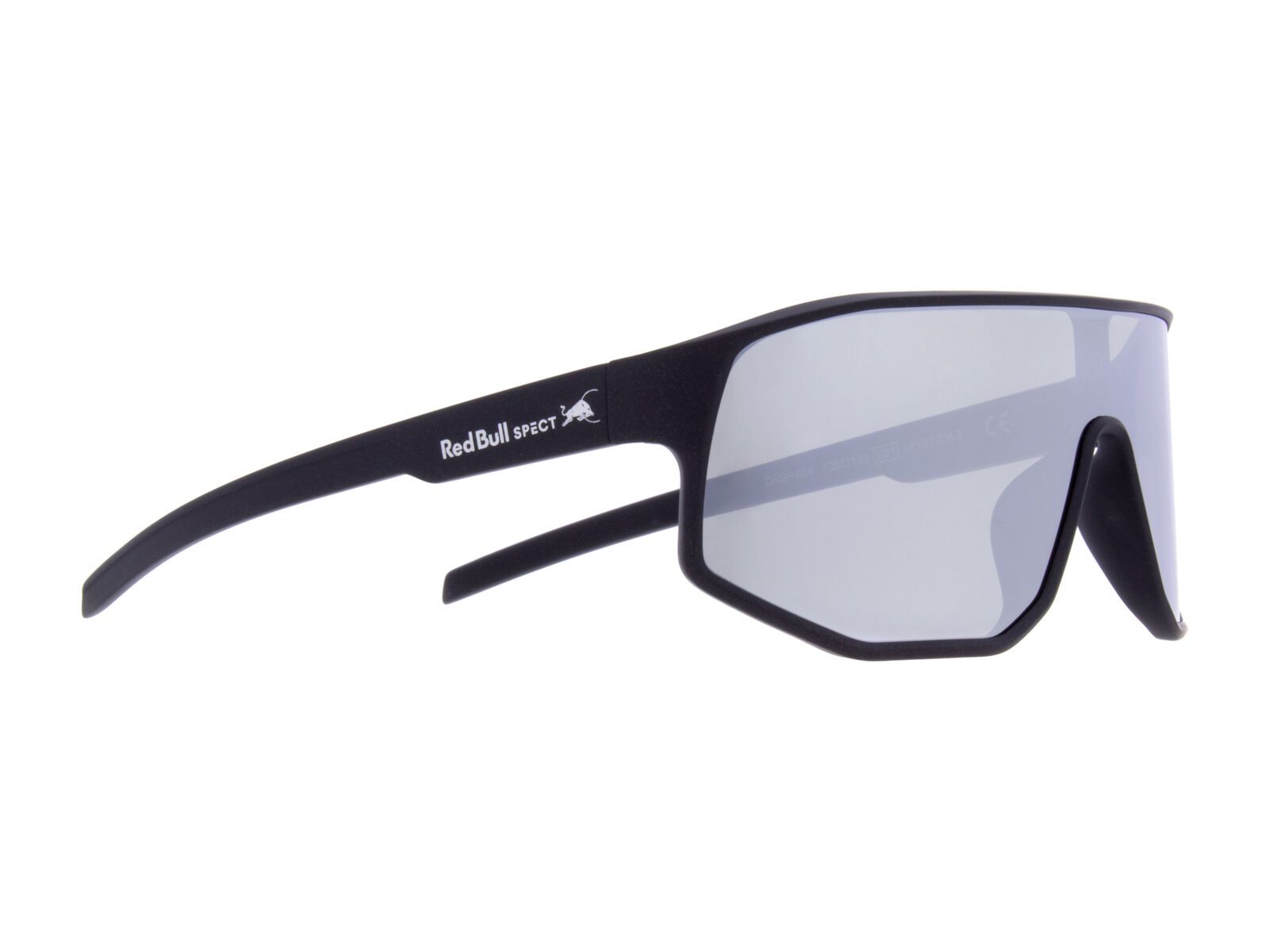 Red Bull Spect Eyewear Dash, Smoke Silver Mirror / matt metallic black - Bild 1