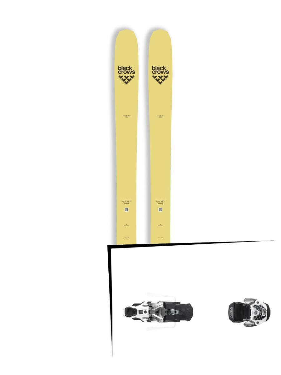 Set: Black Crows Anima Freebird 2018 + Atomic Warden MNC 13 gun metal/white - Bild 1