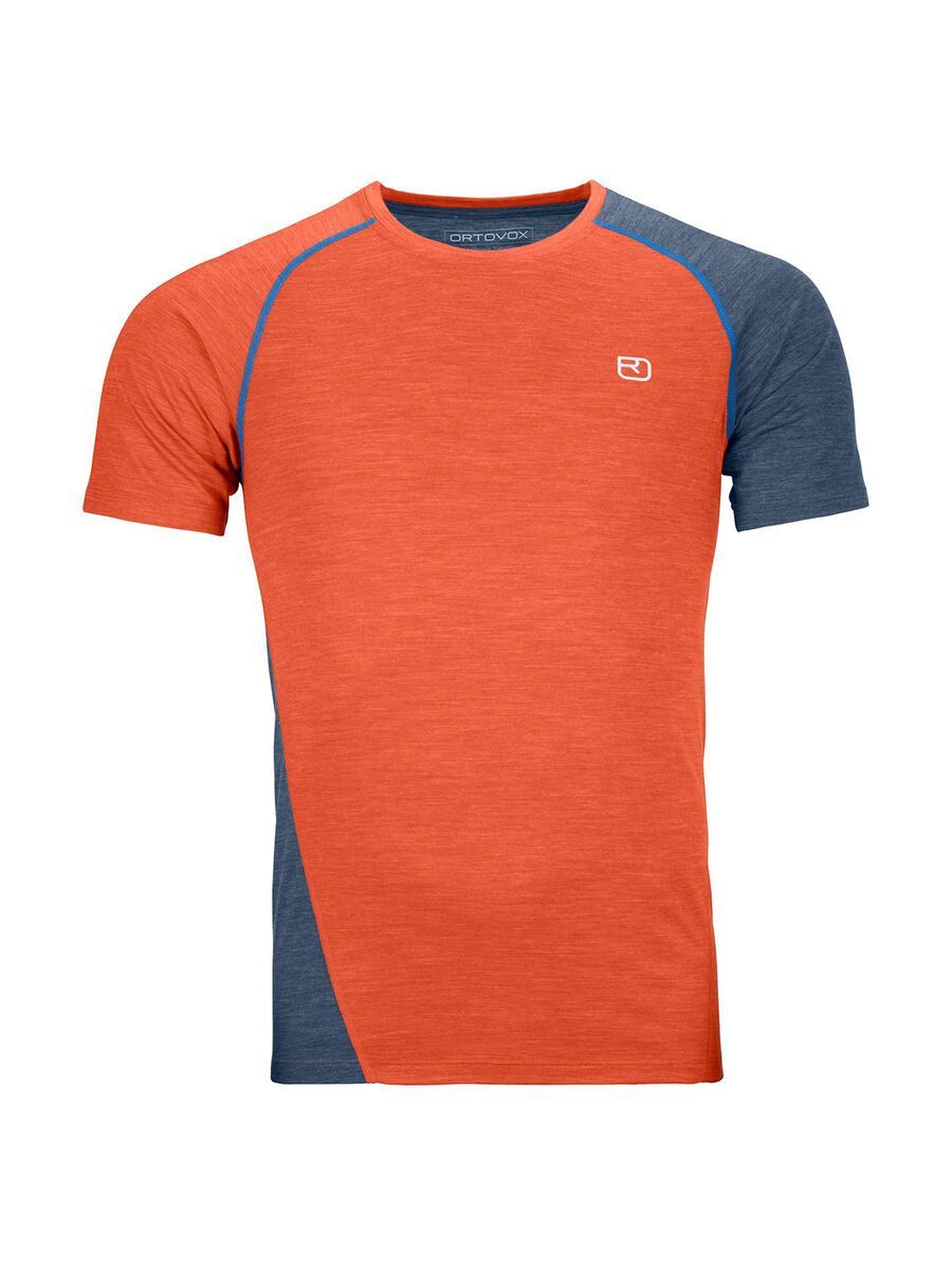 Ortovox 120 Cool Tec Fast Upward T-Shirt M, desert orange blend - Bild 1