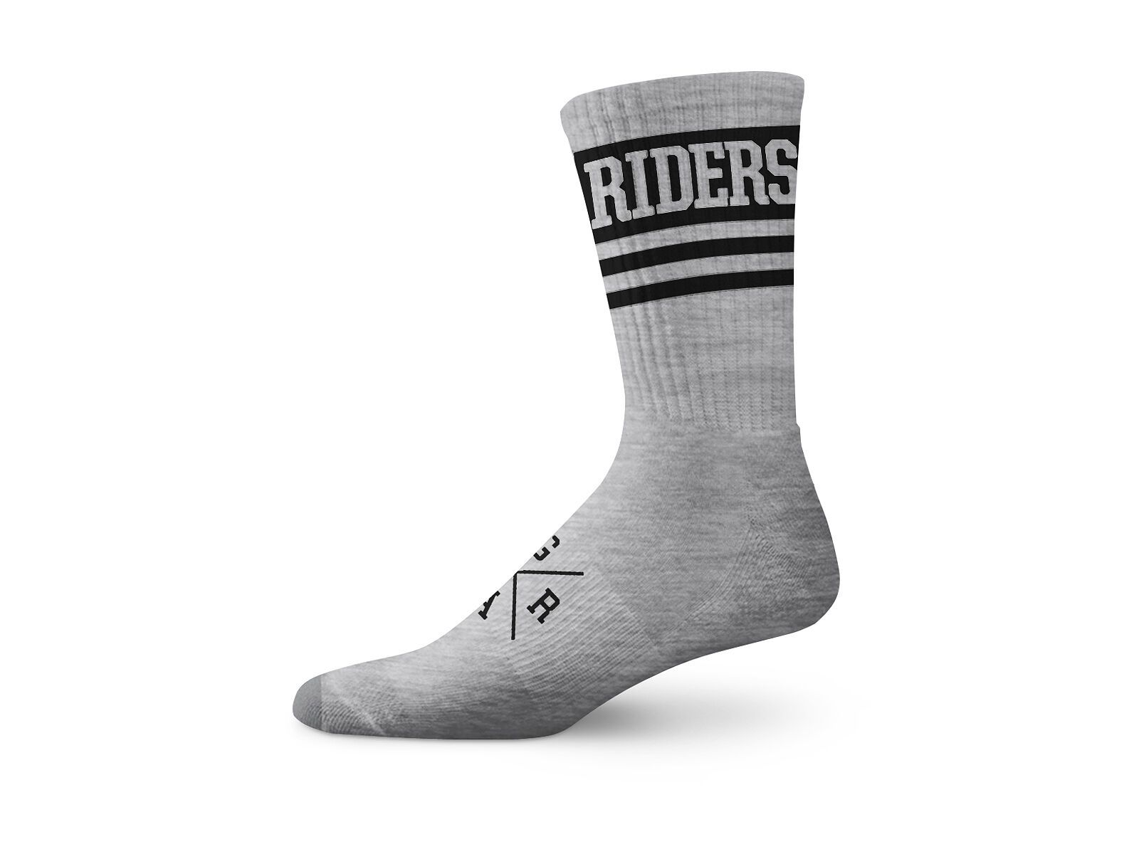 Loose Riders Cotton Socks 3-Pack Heritage, black/white/grey - Bild 3