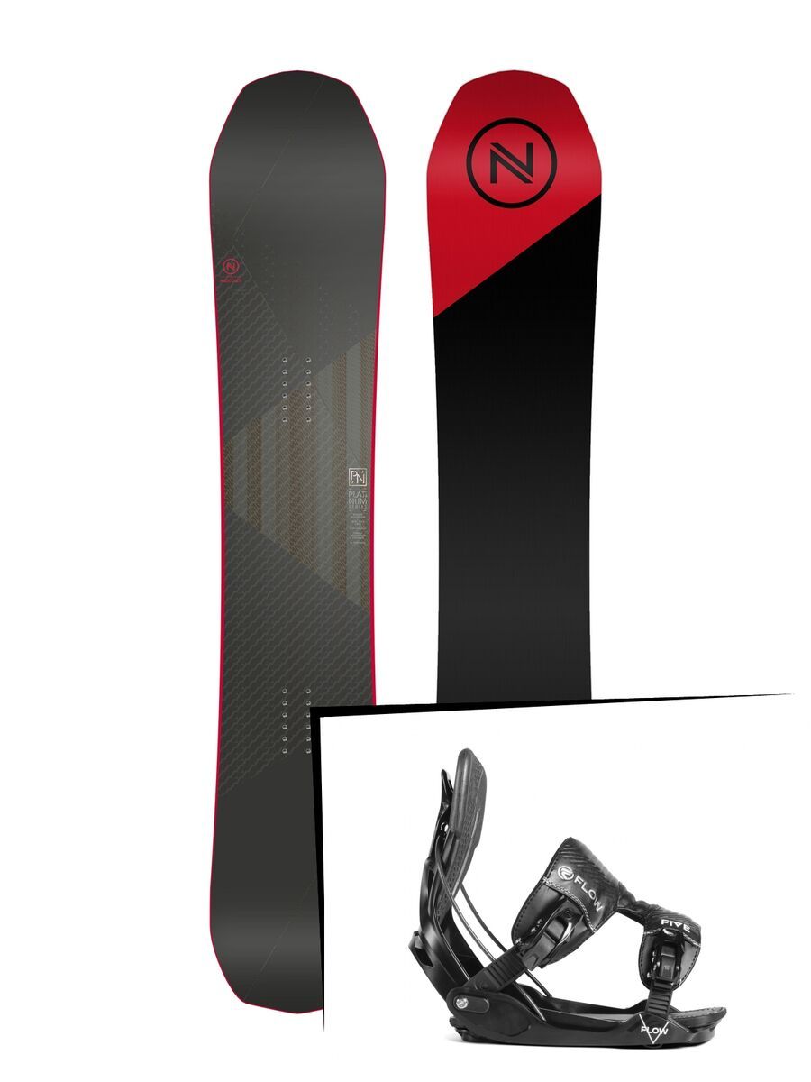 Set: Nidecker Platinum 2019 + Flow Five (2226554S) - Bild 1