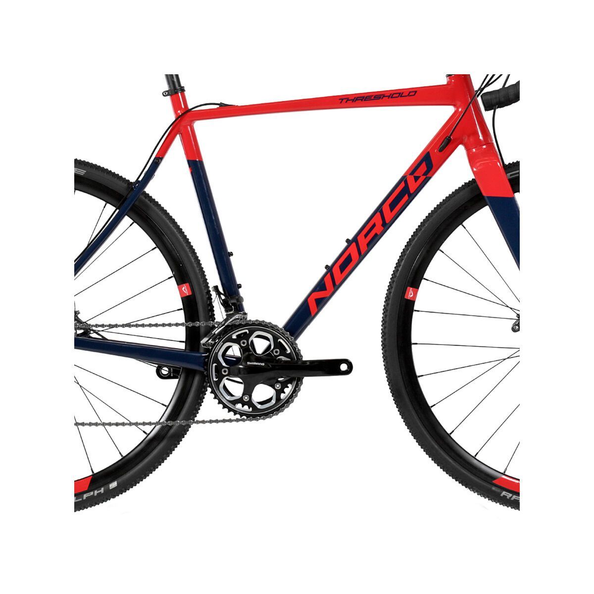 Norco Threshold A 105, red/slate blue - Bild 3