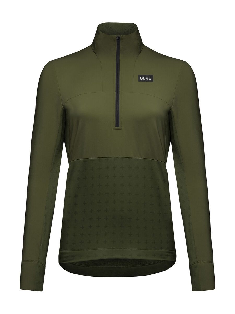 GOREWEAR TrailKPR Hybrid 1/2-Zip Damen, utility green - Bild 1