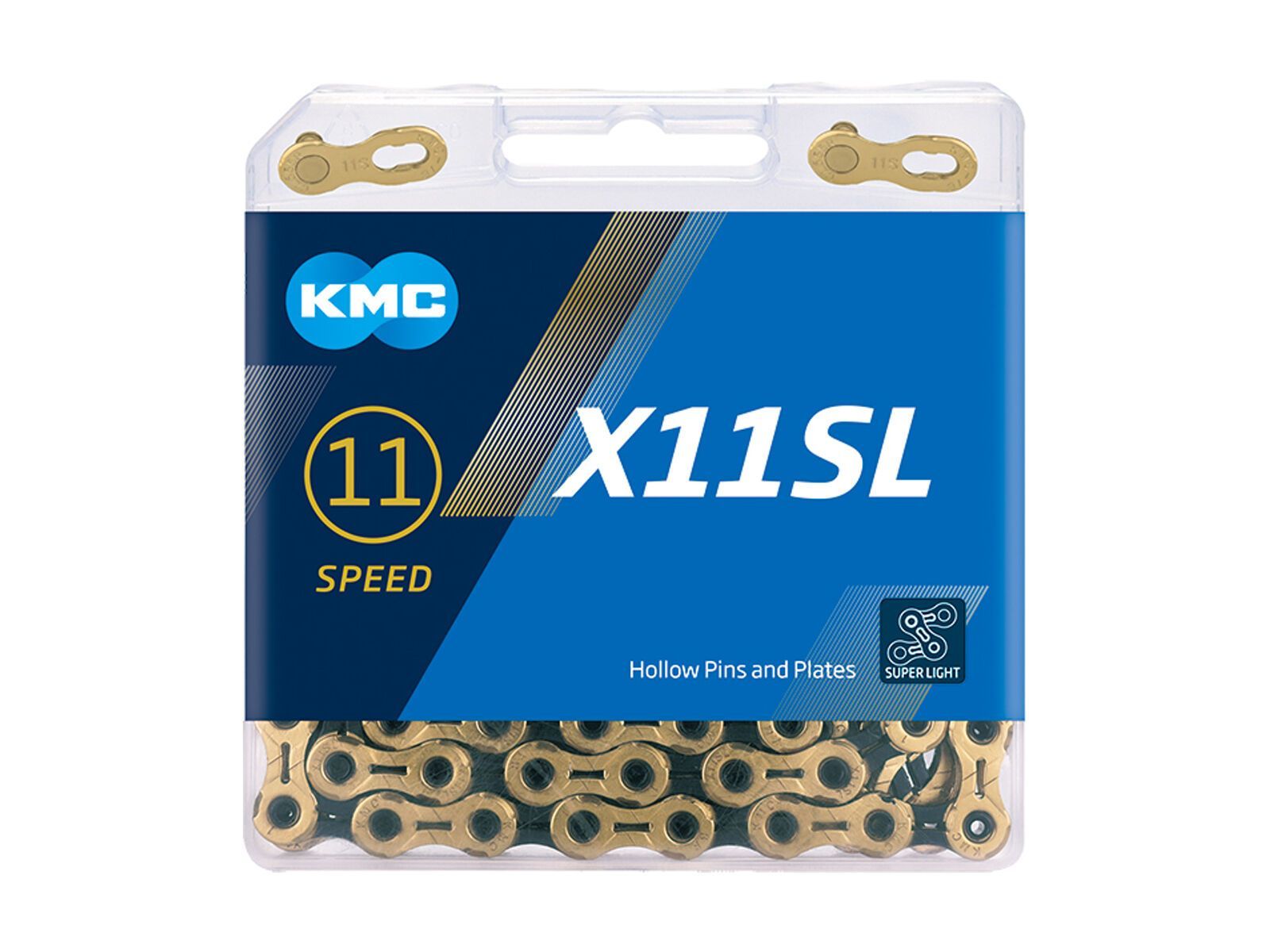 KMC X11SL Ti-N - 11-fach, 118 Glieder, gold - Bild 2