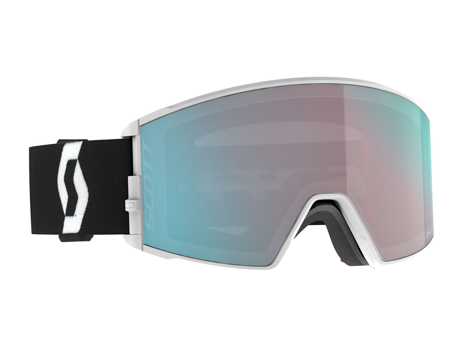 Scott React - Enhancer Aqua Chrome, team white/black - Bild 1