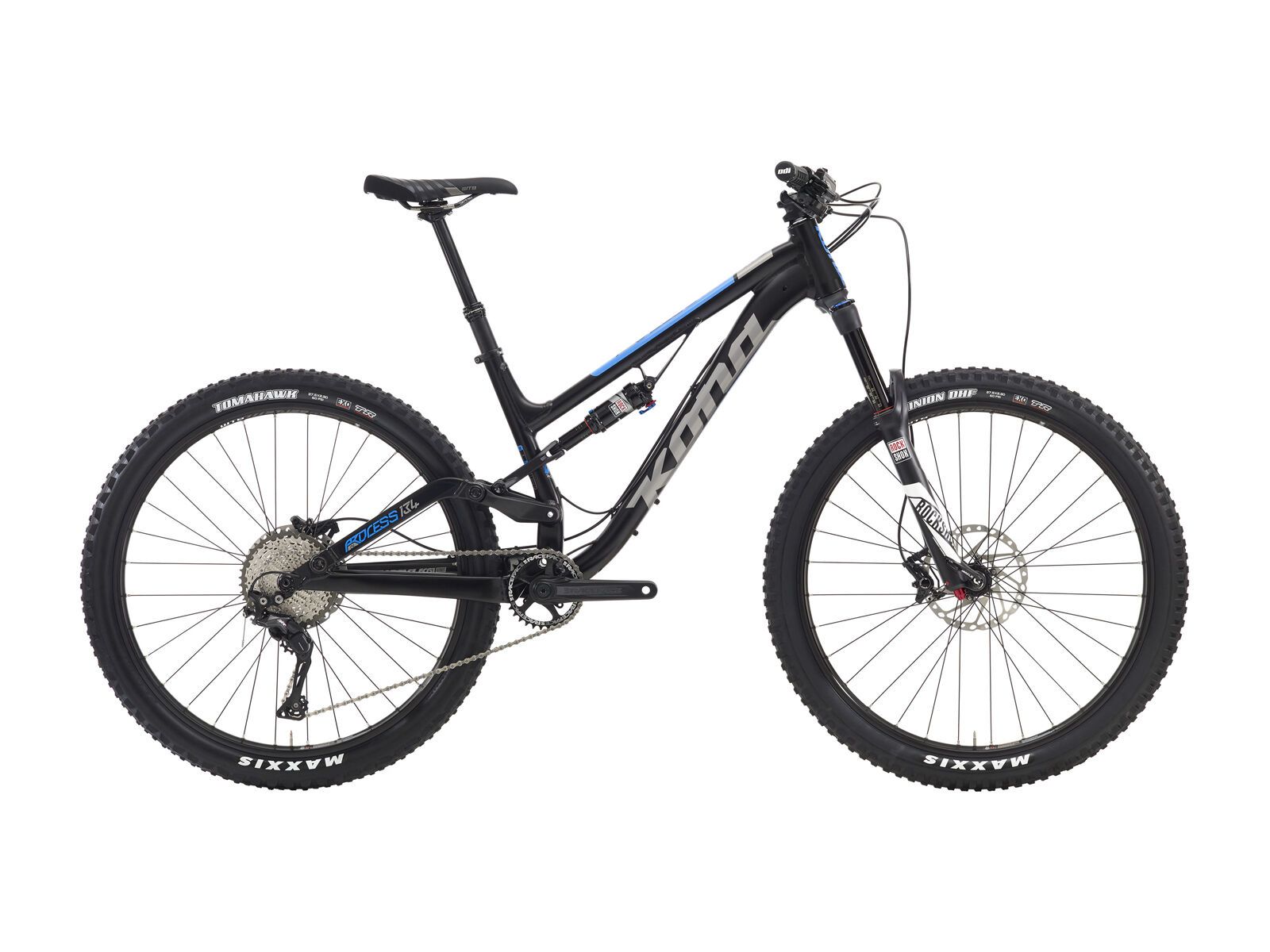 Kona Process 134 DL, matt black w/ gloss silver & blue decals - Bild 1