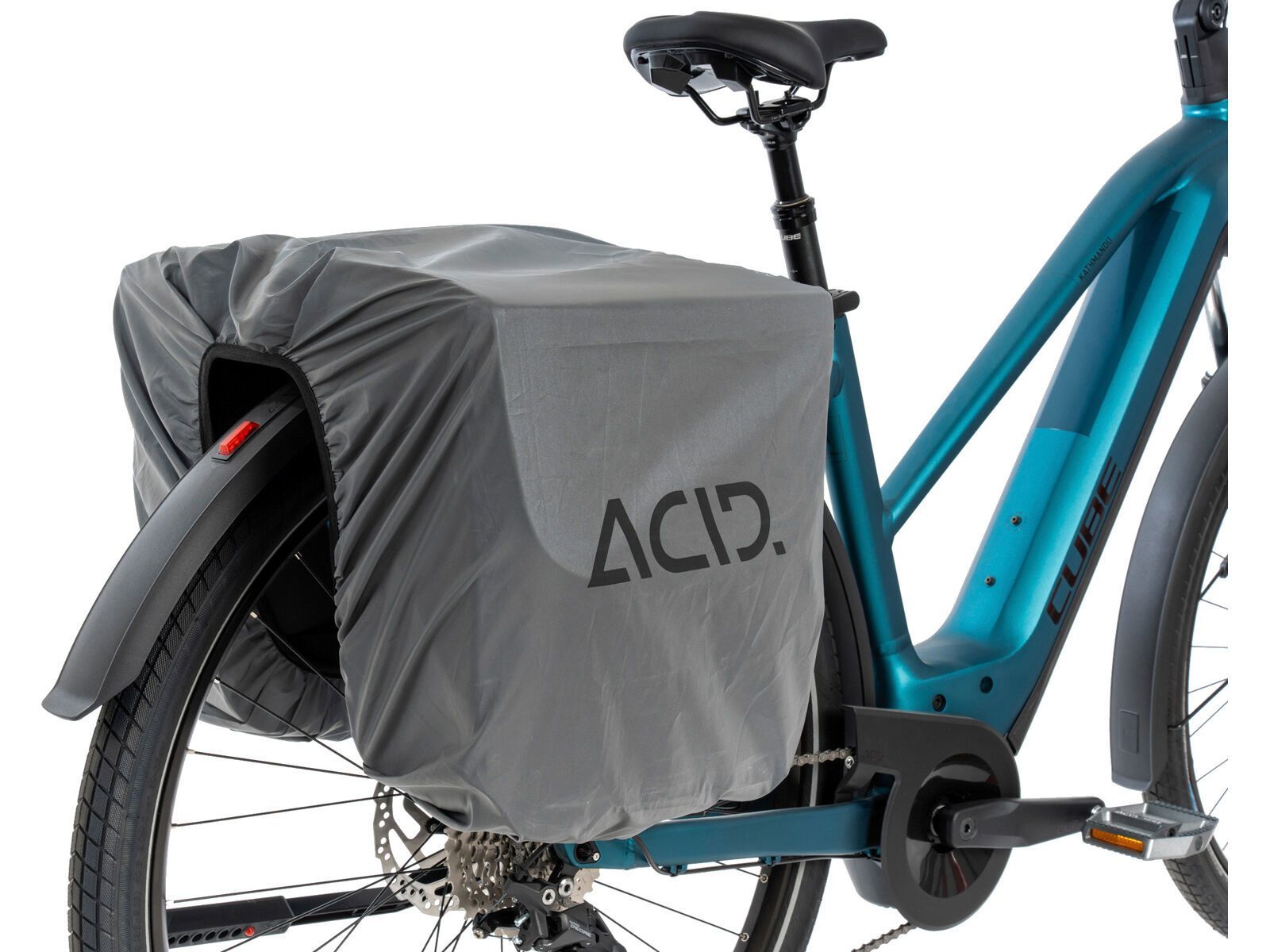 Cube Acid Seitentasche City 15 Classic Double, black - Bild 3