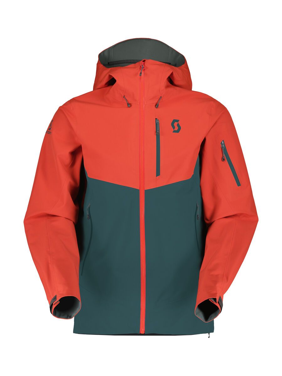 Scott Explorair 3L Men's Jacket, magma red/aruba green - Bild 1