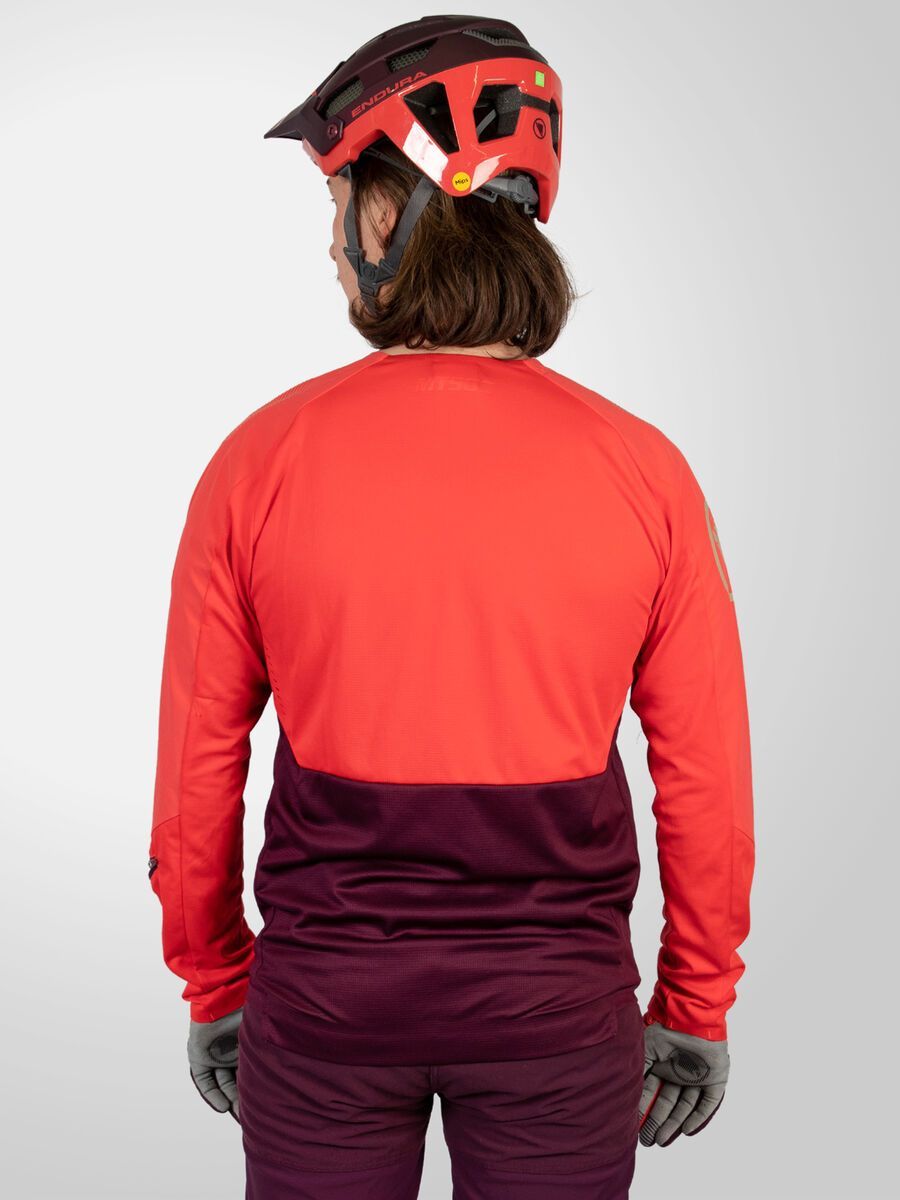 Endura MT500 Burner Trikot (Langarm), aubergine - Bild 4