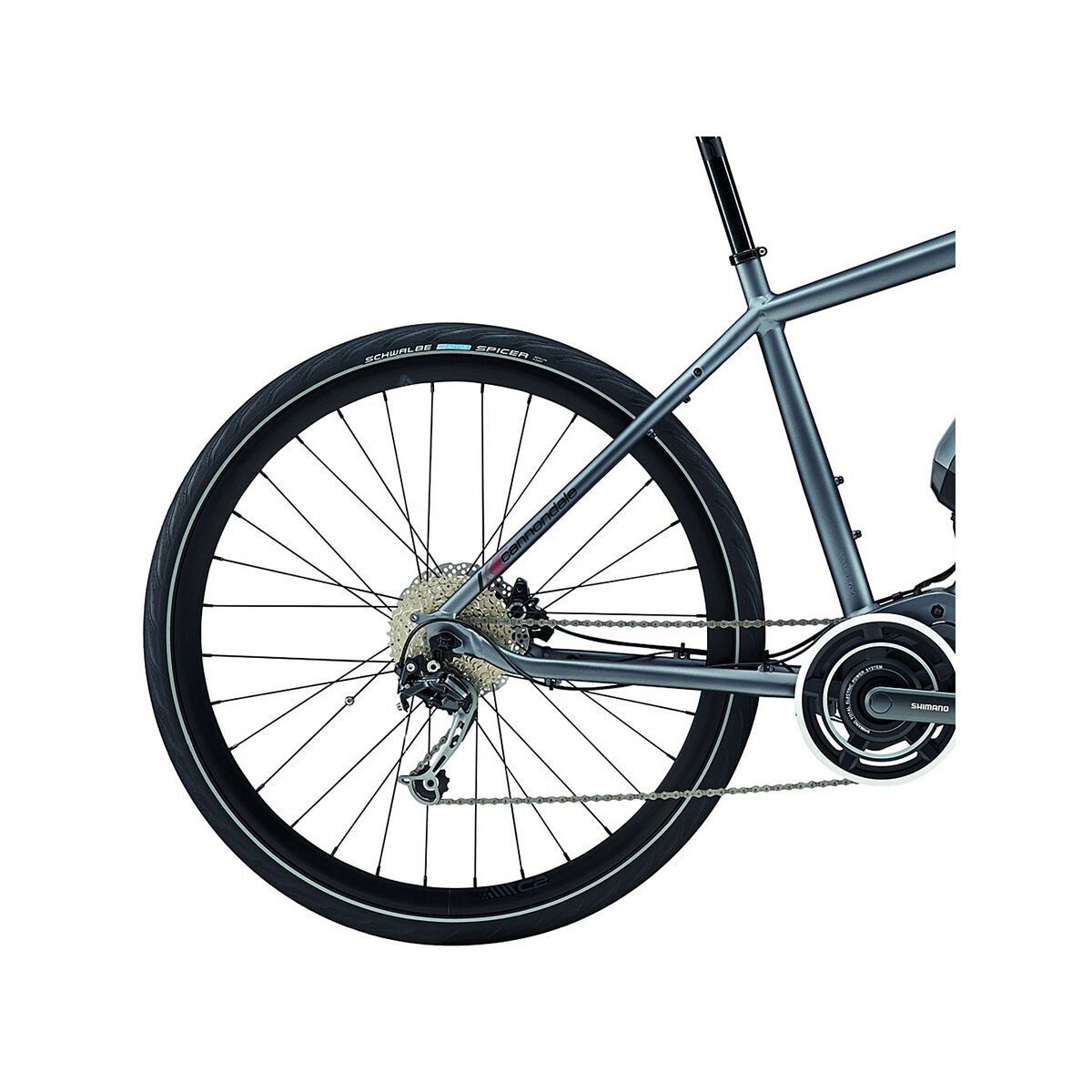 Cannondale Kinneto Rigid, charcoal gray matte/race red + jet black - Bild 4