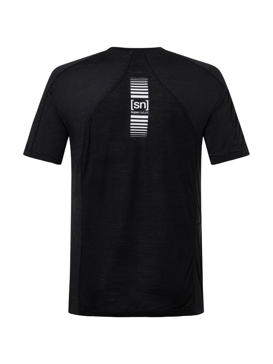super.natural Alarm Running Tee Herren, jet black/jet black - Bild 2