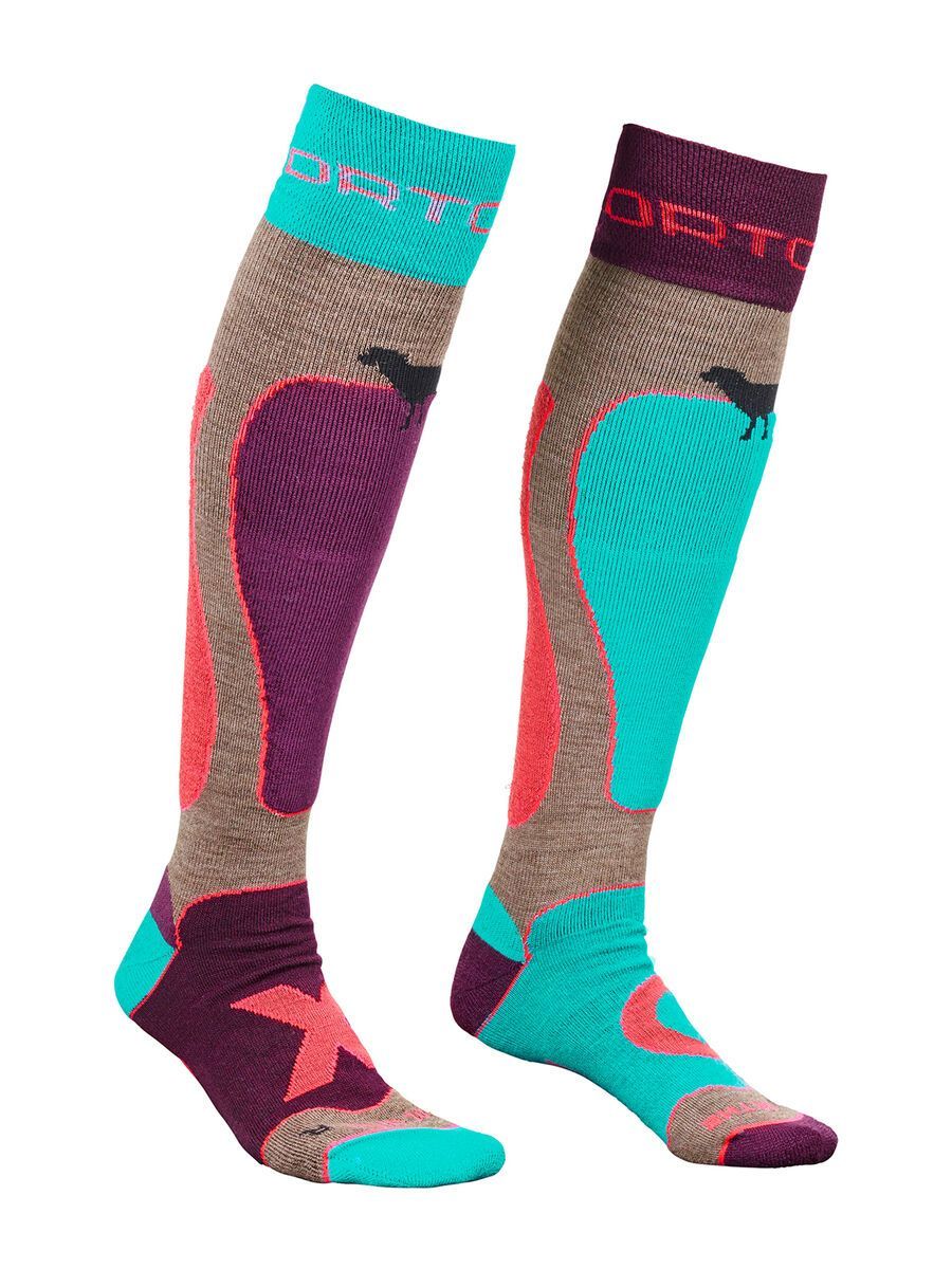 Ortovox Merino Ski Rock'n'Wool Socks, hot chocolate - Bild 1