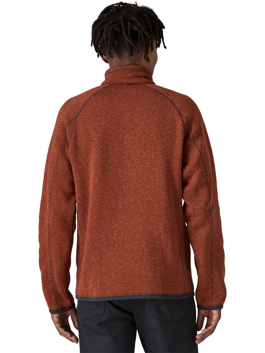 Patagonia Men's Better Sweater 1/4 Zip Fleece, burnished red - Bild 3