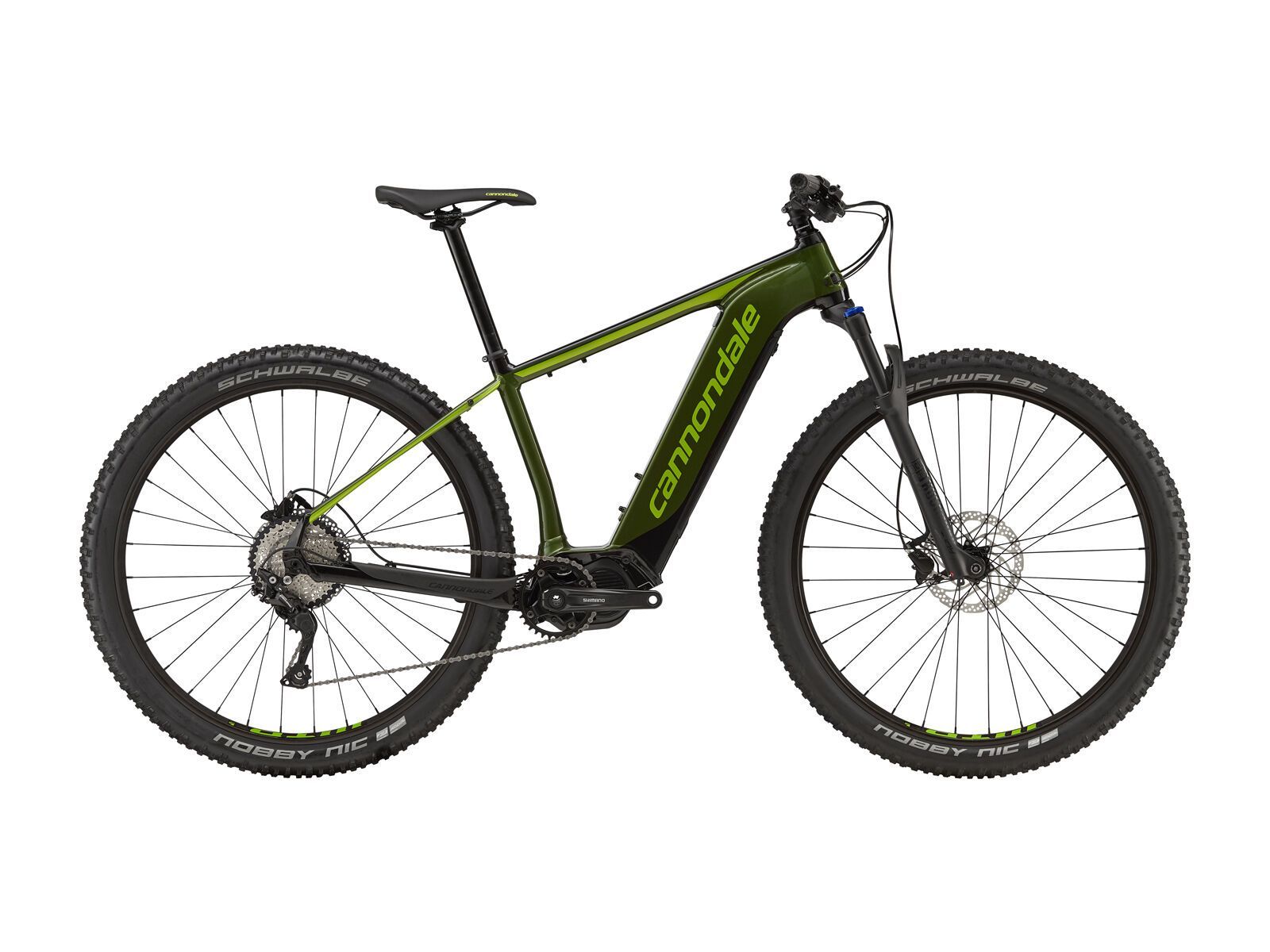 Cannondale Trail Neo 2, vulcan w/ black pearl and acid green - gloss - Bild 1