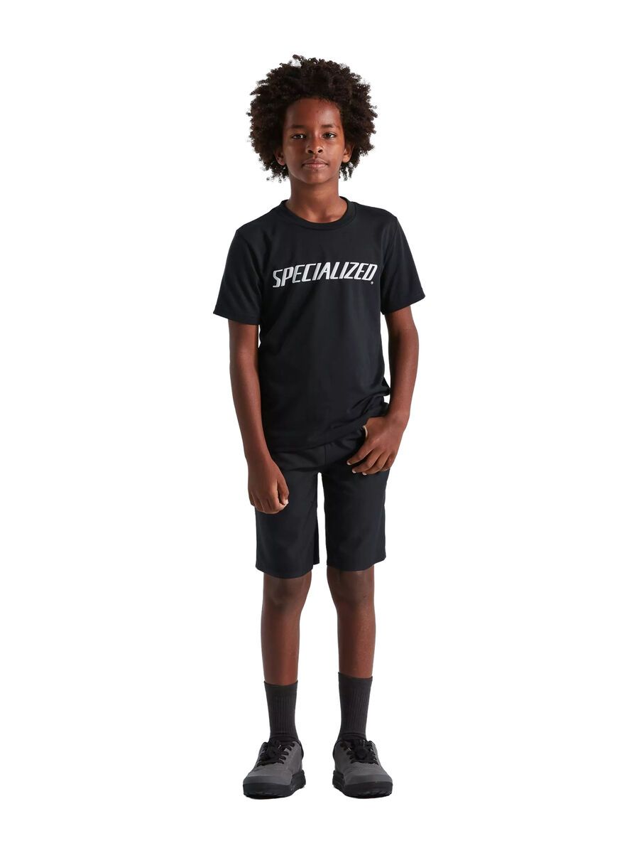 Specialized Wordmark T-Shirt Kinder kurzarm, black - Bild 2