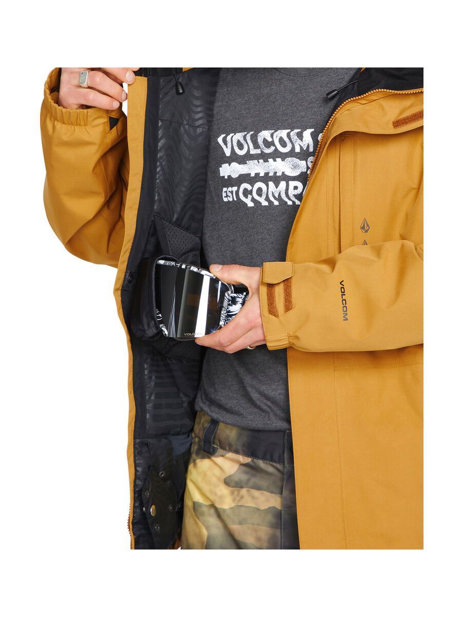 Volcom Dua Ins Gore Jacket, caramel - Bild 10