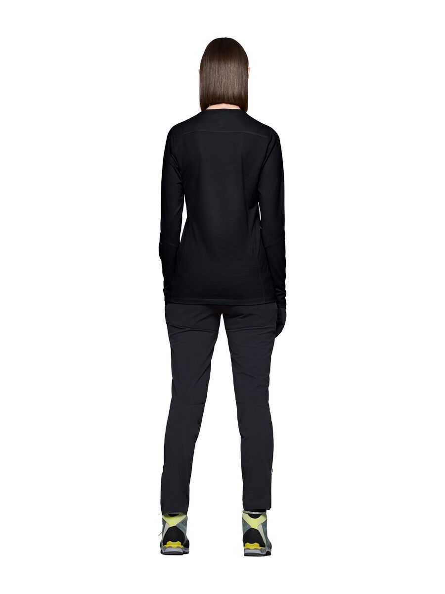Norrona falketind equaliserUll Long Sleeve W's, caviar black - Bild 6