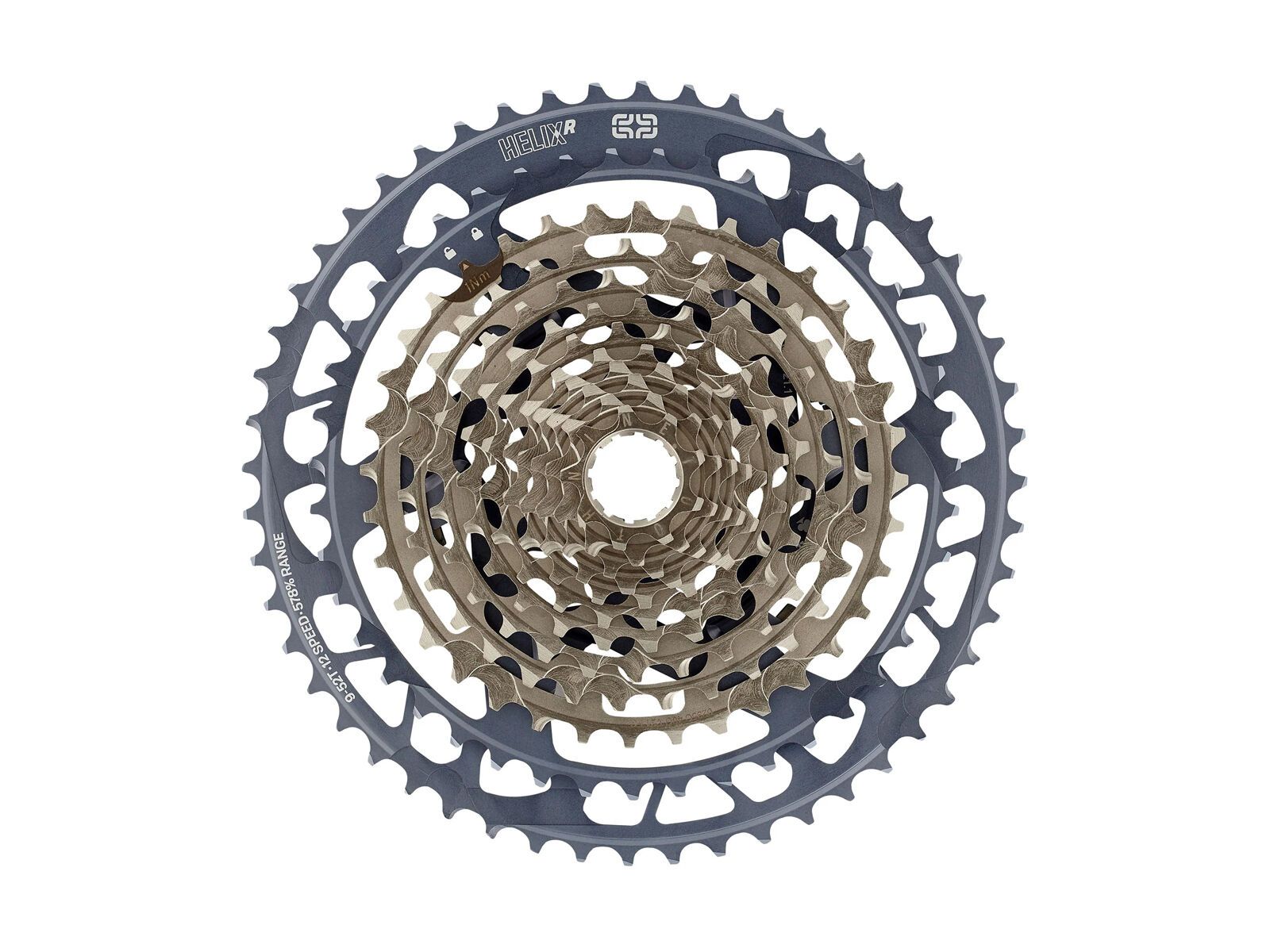 e*thirteen Helix Race - 12-fach, nickel grey - Bild 1