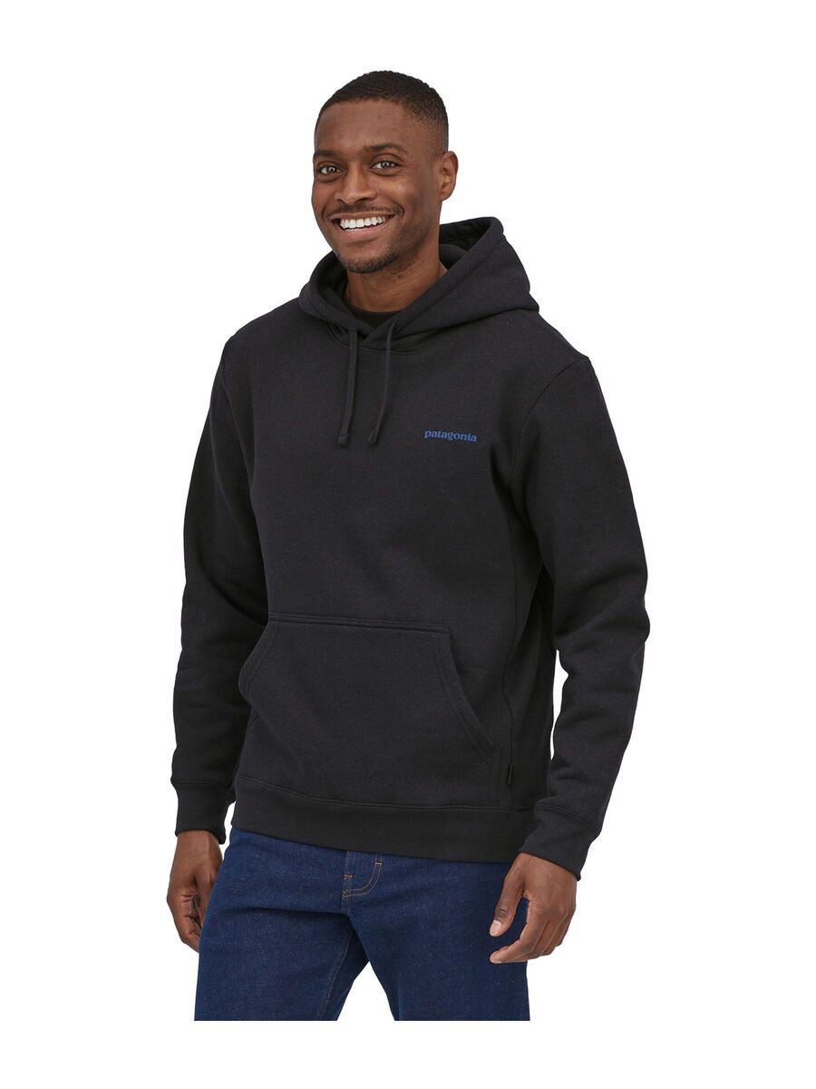 Patagonia Boardshort Logo Uprisal Hoody, ink black - Bild 7