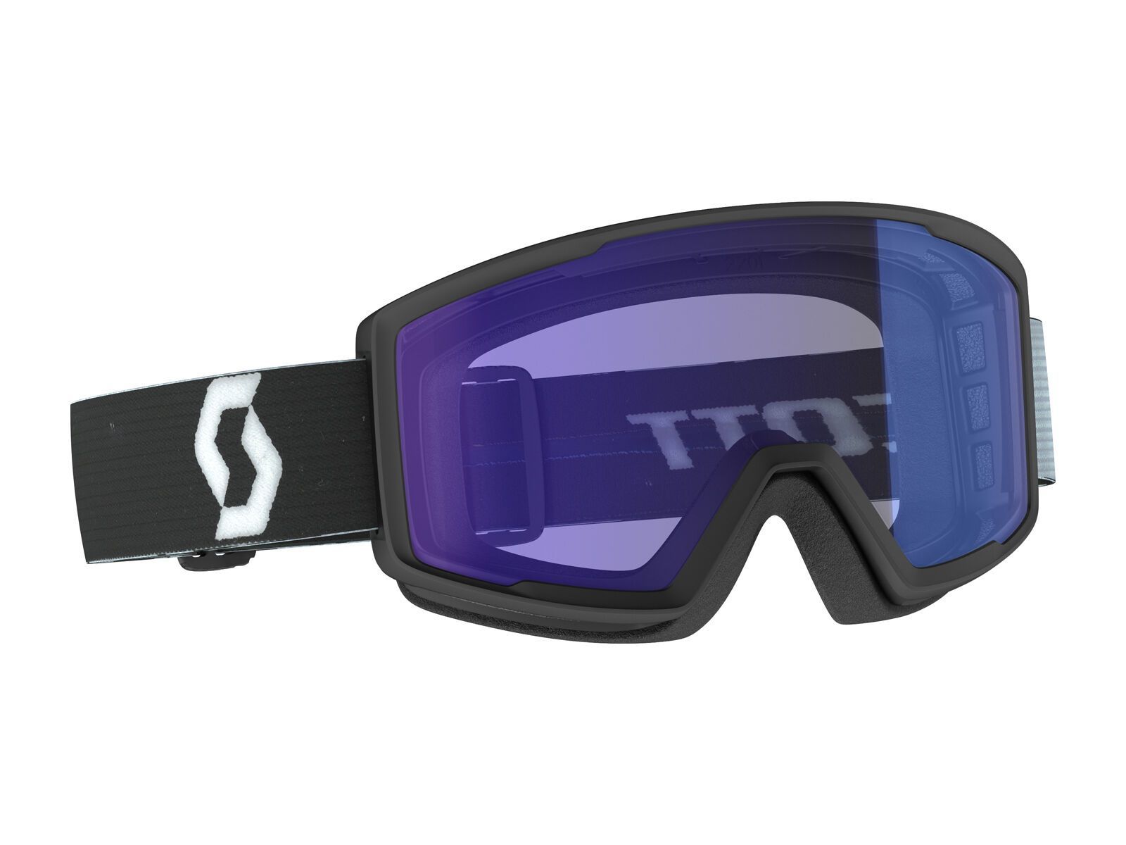 Scott Factor Pro - Illuminator Blue Chrome, team white/black - Bild 1