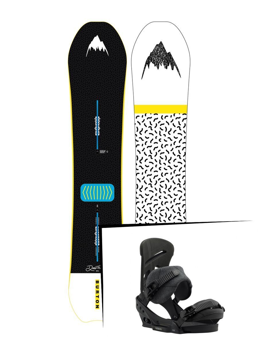 Set: Burton Deep Thinker 2019 +  Mission EST (1931070S) - Bild 1