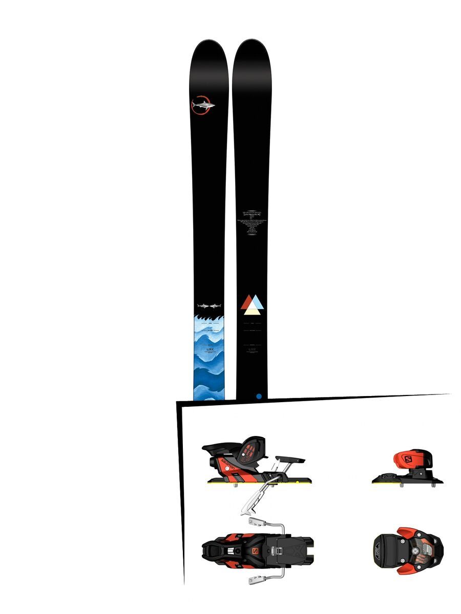 Set: Line Sir Francis Bacon 2017 + Salomon Warden MNC 13 (1540101) - Bild 1