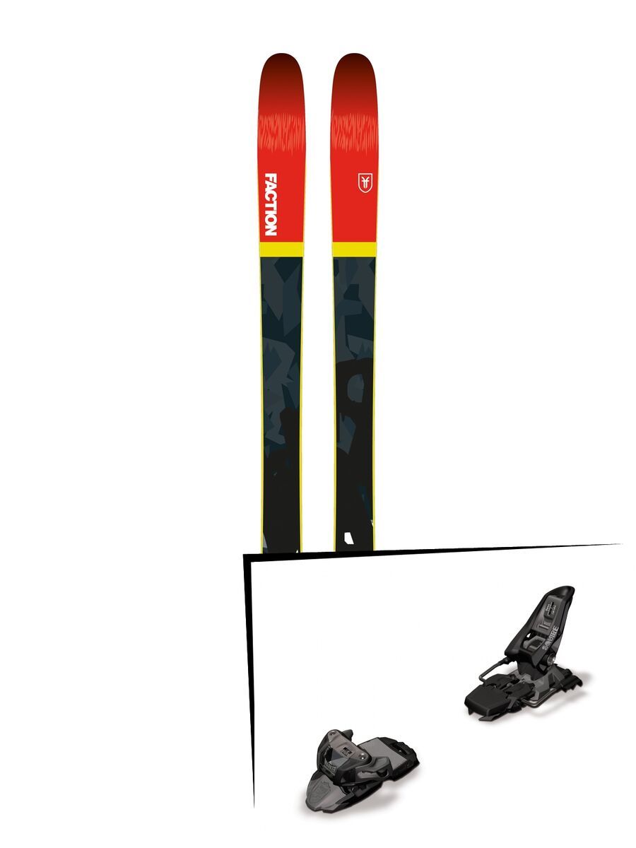 Set: Faction Prodigy 2.0 2018 + Marker Squire 11 black anthracite - Bild 1