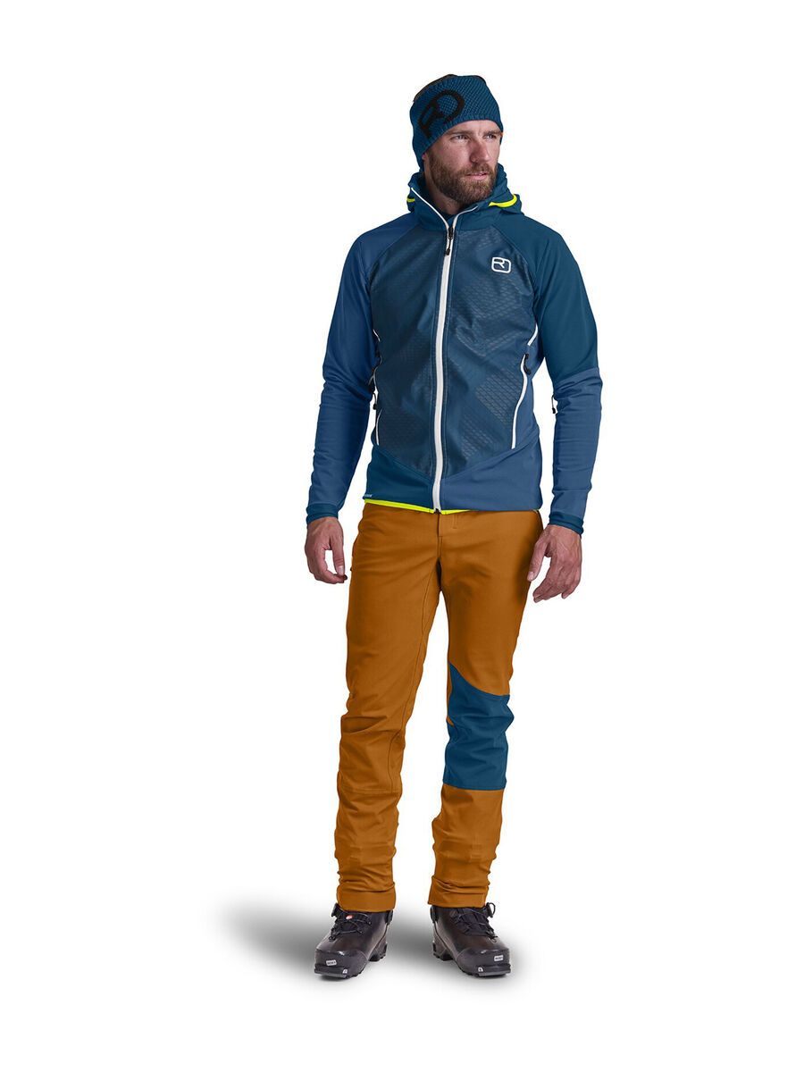 Ortovox Merino Naturtec Light Col Becchei Jacket M, dark arctic grey - Bild 5