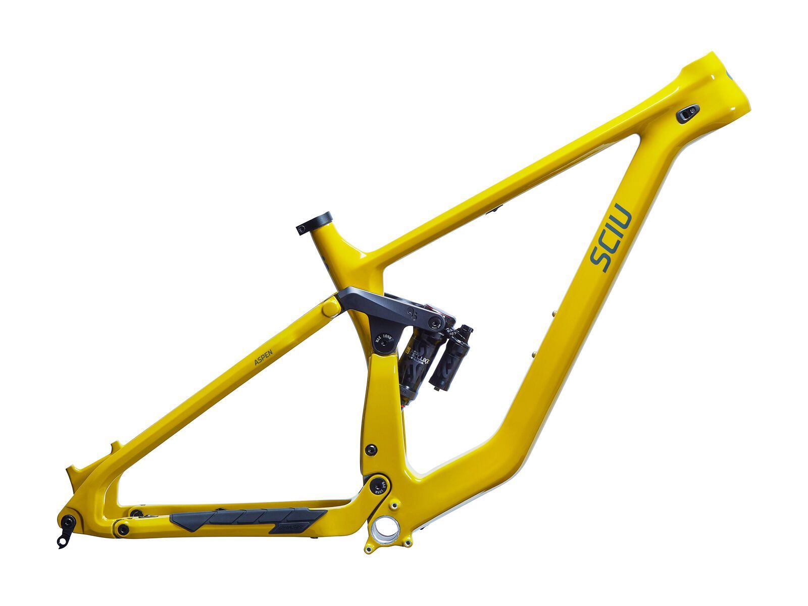SCIU Aspen Frameset Walnut-Kit, moss yellow - Bild 1