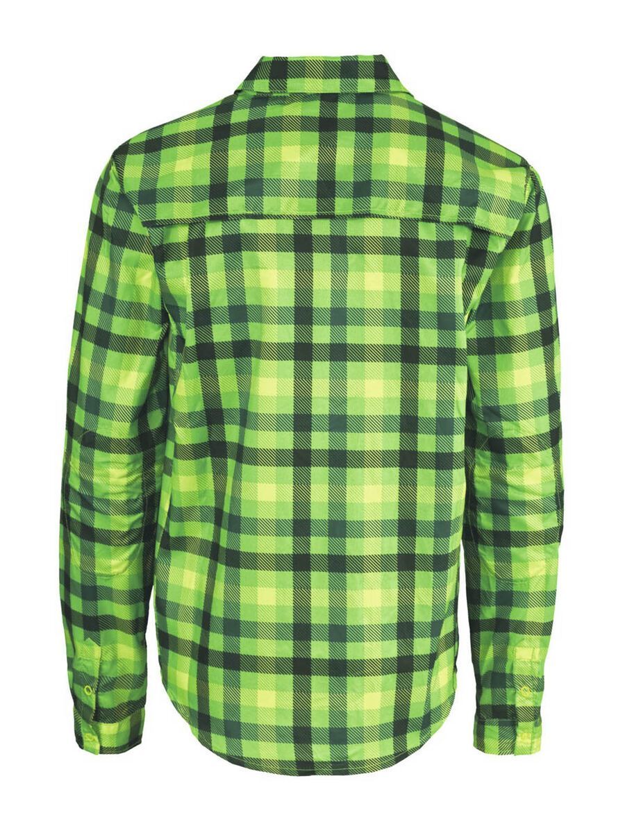 Scott Shirt Button Roarban l/sl, green/lime green - Bild 2