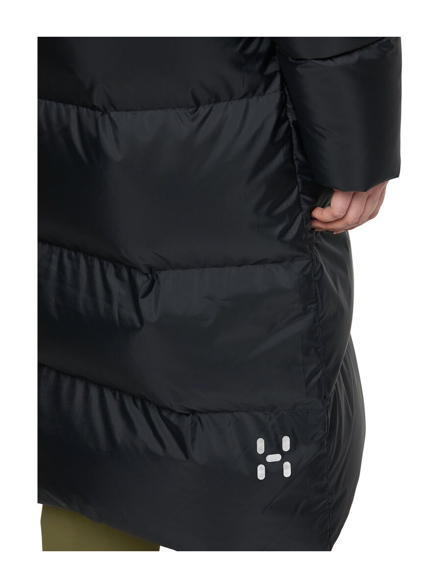 Haglöfs Long Down Parka Women, true black - Bild 11