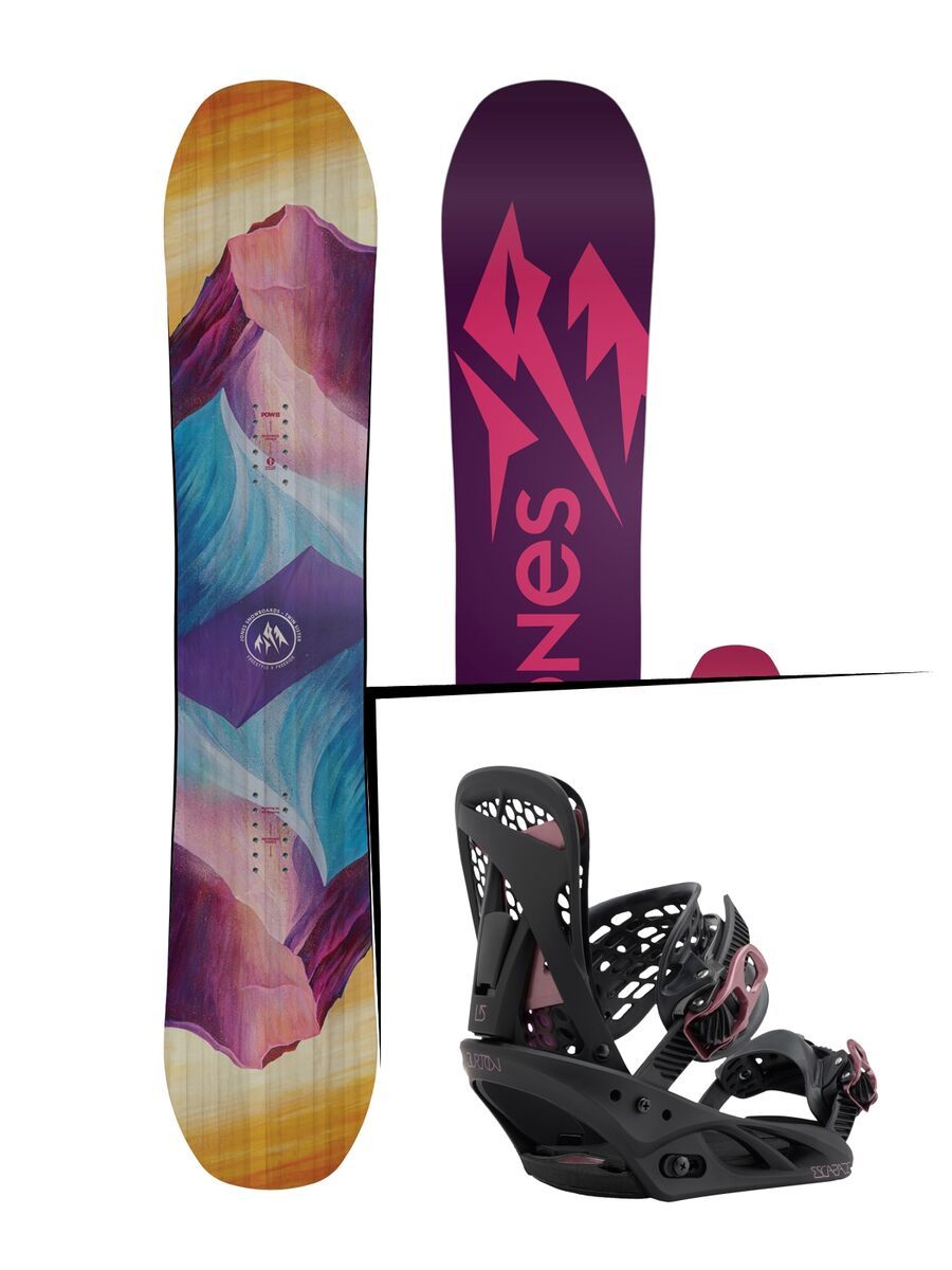 Set: Jones Twin Sister 2017 + Burton Escapade (1712754S) - Bild 1