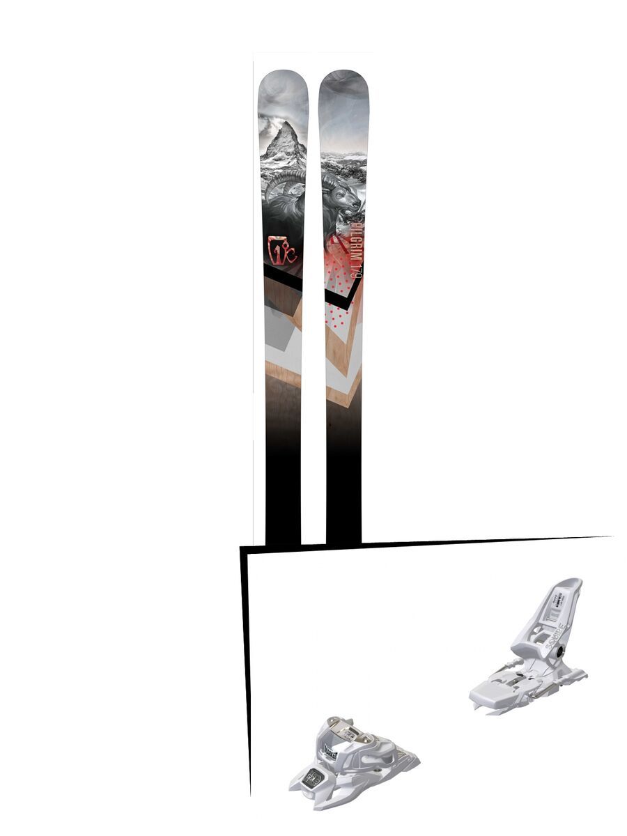 Set: Icelantic Pilgrim 2016 + Marker Squire 11 ID (1952957) - Bild 1